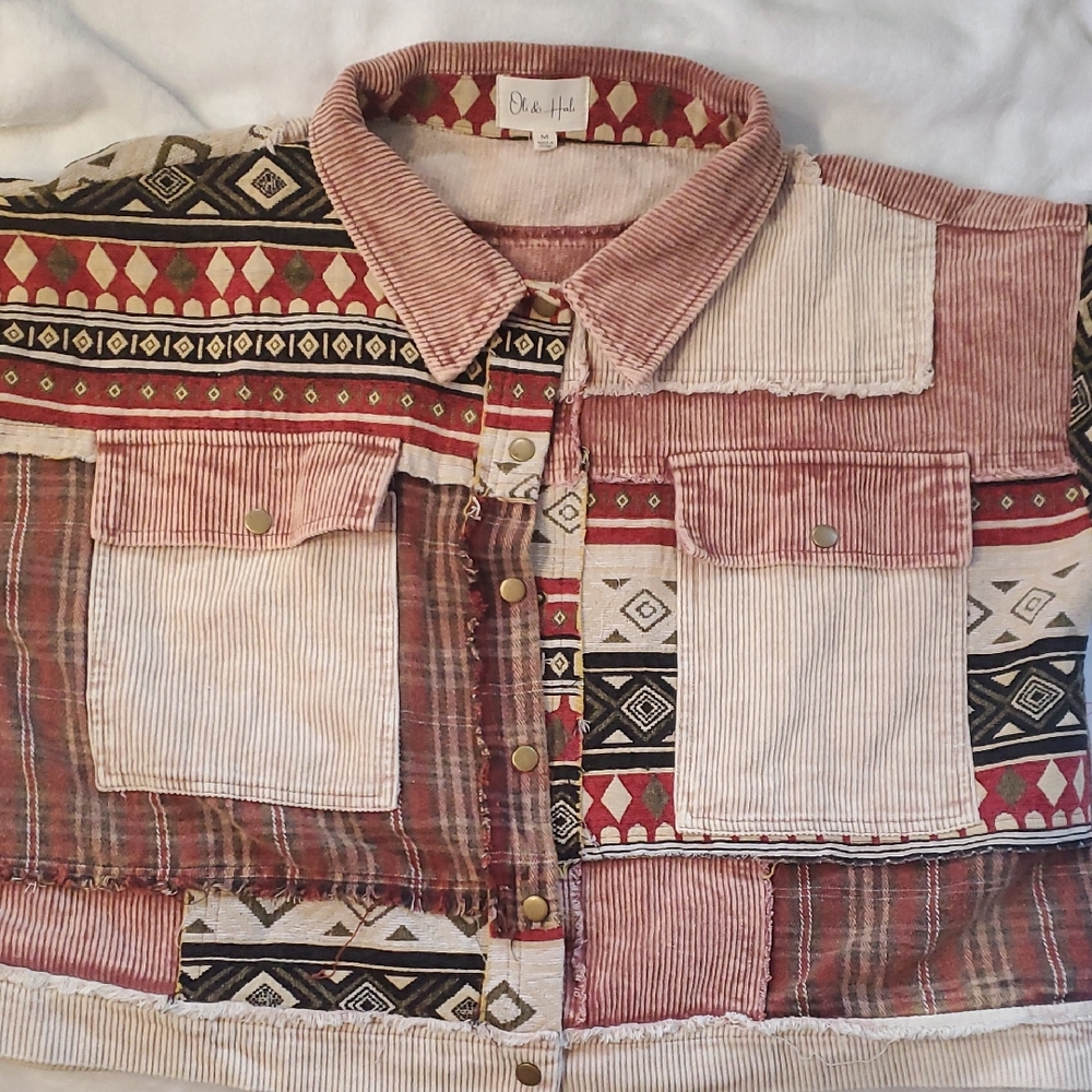 Oli & Hali Multicolor Patchwork Jacket